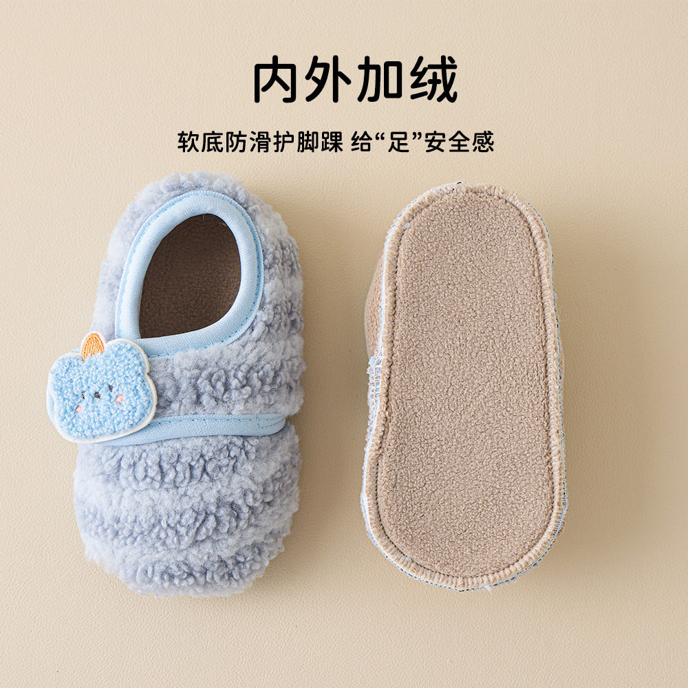 宝宝厚款加厚地板袜女童