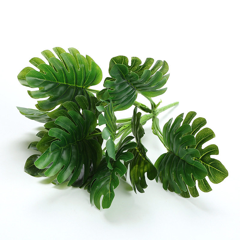 仿真绿植盆栽装饰植物叶