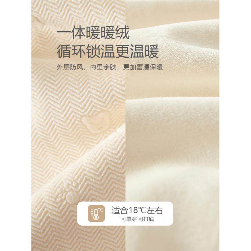 婴儿冬季加厚连体衣宝宝