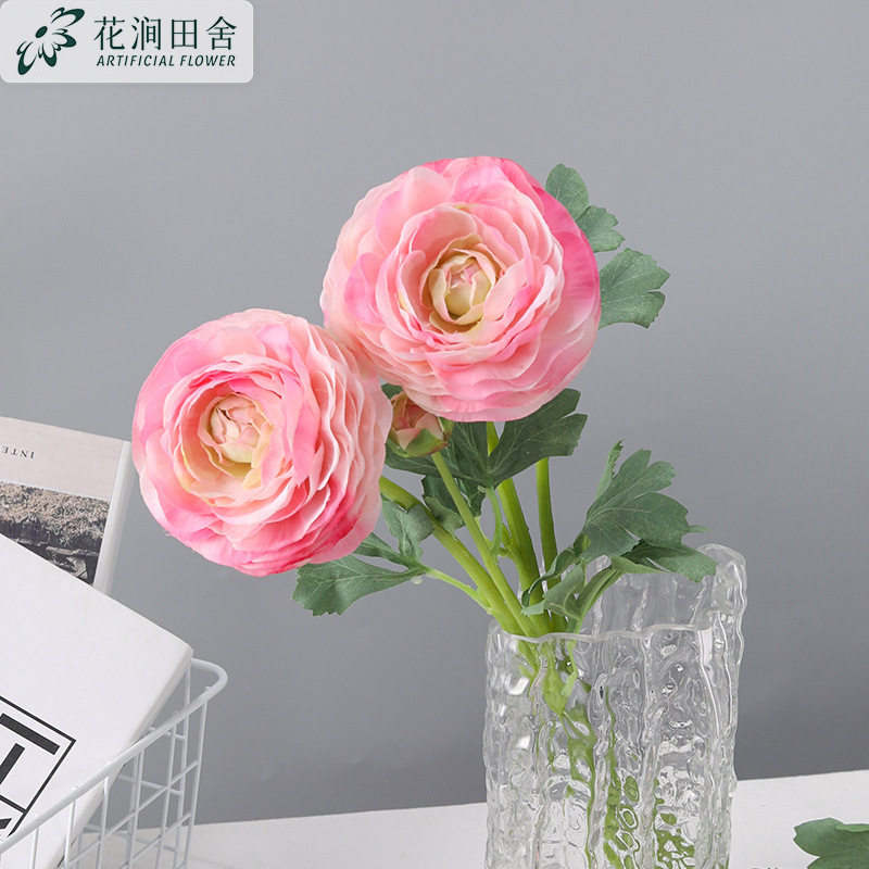 仿真花手感露莲欧式家居