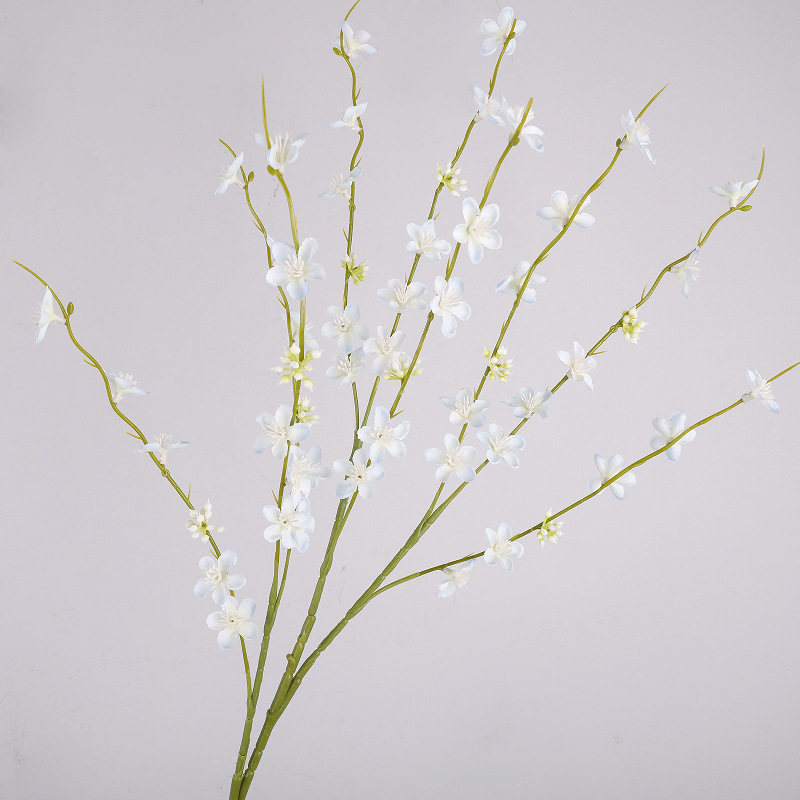 春节仿真梅花单枝飘雪兰