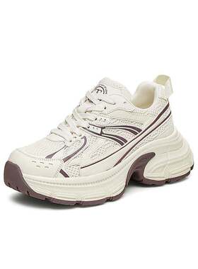 TATA他她复古厚底老爹鞋女鞋轻便休闲运动鞋2025春季新款CV701AM5