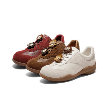 专柜正品森达2026春款女鞋厚底德训鞋运动鞋美拉德阿甘鞋4NU23AM6