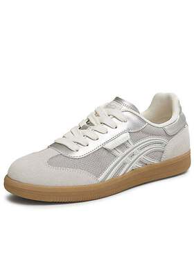 天美意2025夏X系列平底复古阿甘德训鞋运动板鞋女小白鞋CP231BM5