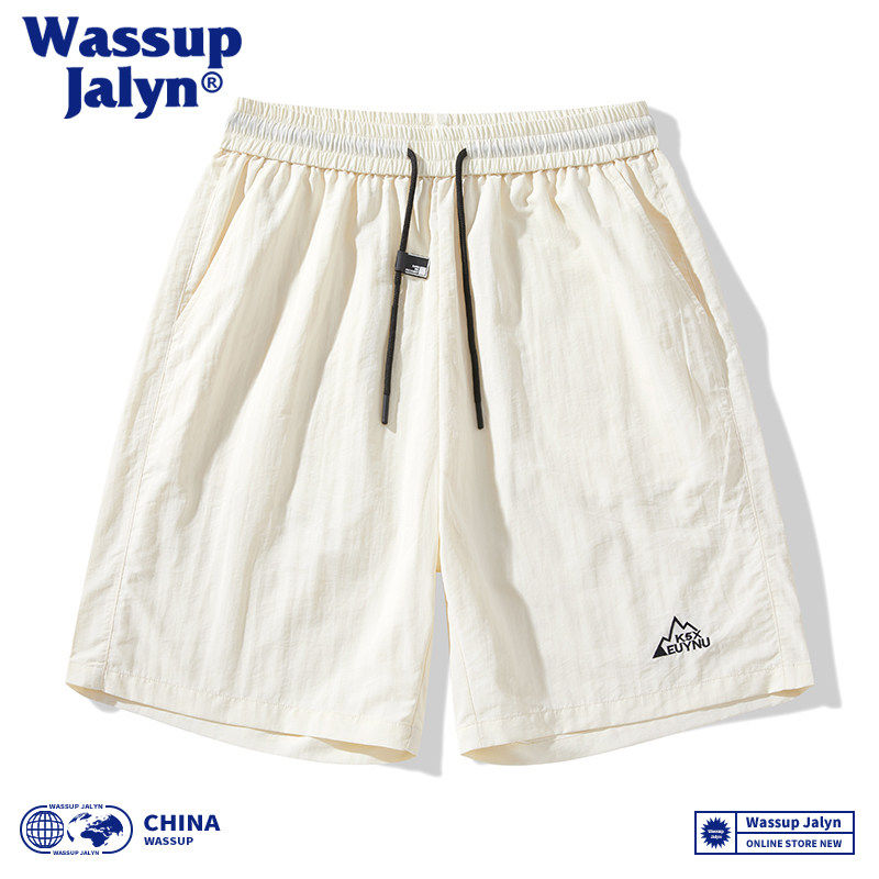 WASSUP JALYN短裤男士夏季外穿美式篮球运动裤速干冰丝休闲五分裤,男装,短裤,淘宝优惠券,粉丝福利购,淘宝优惠卷
