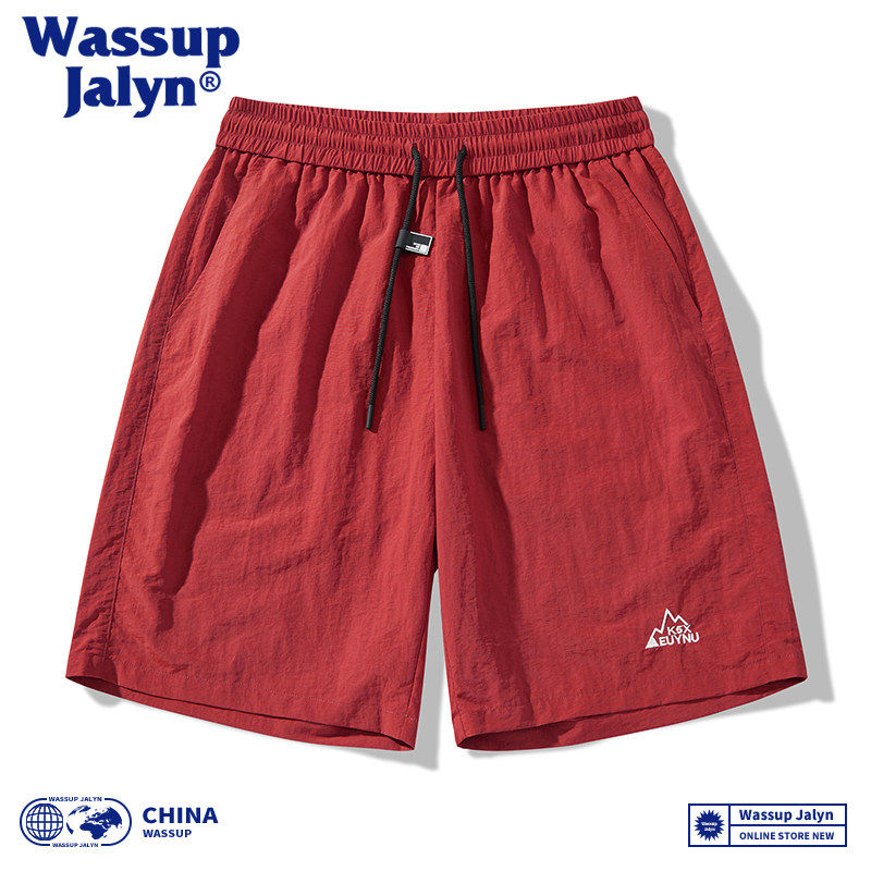 WASSUP JALYN短裤男士夏季外穿美式篮球运动裤速干冰丝休闲五分裤,男装,短裤,淘宝优惠券,粉丝福利购,淘宝优惠卷