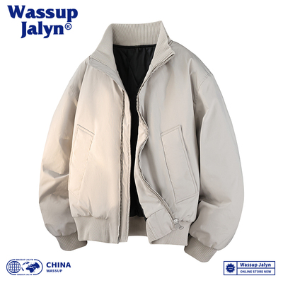 WASSUPJALYN美式bomber飞行夹克