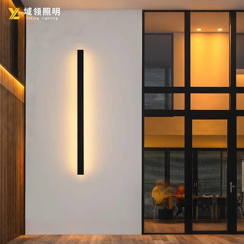 太阳能庭院壁灯户外防水别墅花园洗墙室外墙壁院子装饰壁挂露台