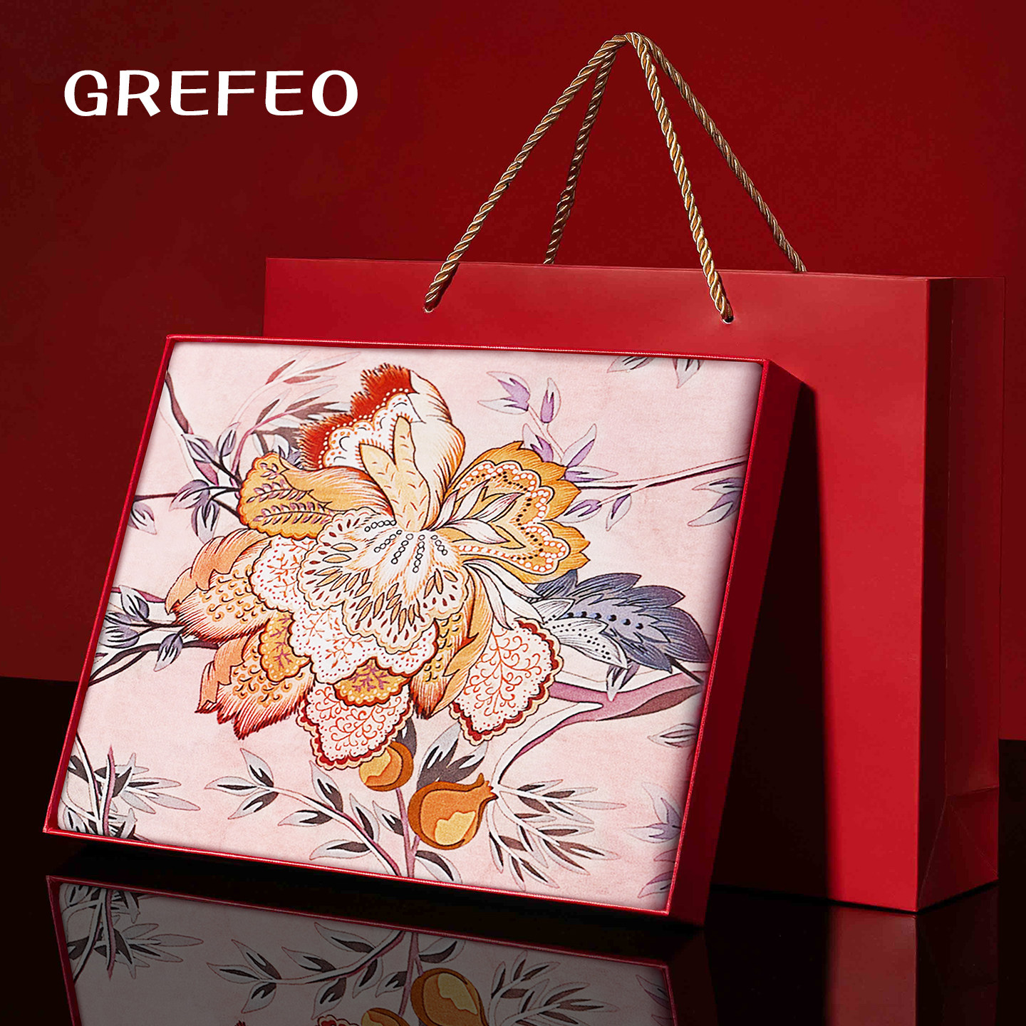 真丝丝巾2025新款桑蚕丝围巾女高档旗袍披肩高级感礼盒送妈妈长辈