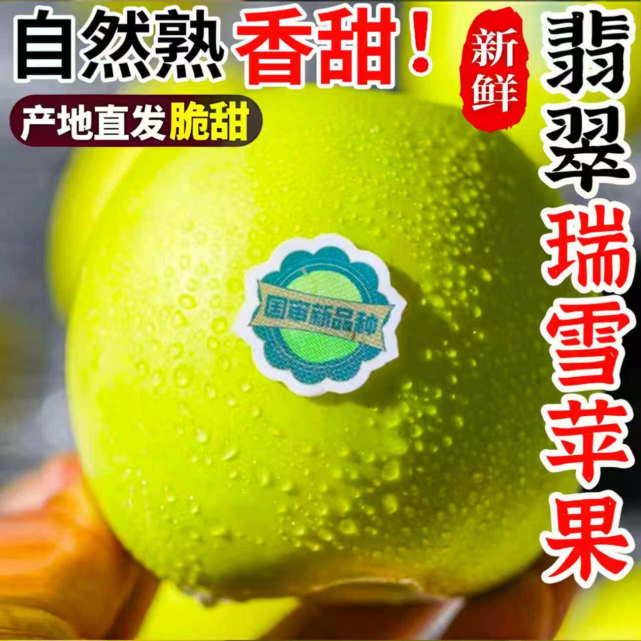 正宗瑞雪苹果纯甜花香味应季水果
