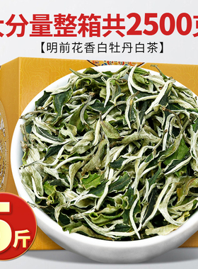 2025正宗福建新茶白茶一级花香白牡丹散茶明前高山春茶嫩芽茶叶