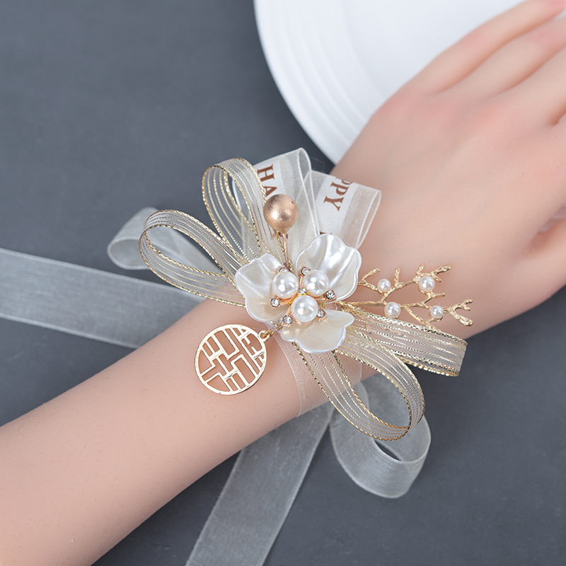 韩式小清新伴娘超仙手腕花