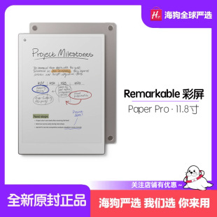 Remarkable Paper Pro彩屏电子书平板电脑阅读器笔记电子墨11.8寸
