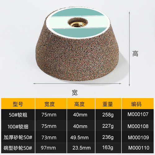 极速石材打磨抛光砂轮角磨机通用磨头金刚石花Q岗岩磨片加厚磨刀