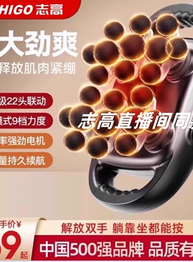 母亲节礼物志高22头筋膜枪多功能