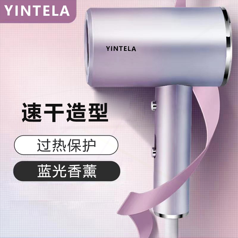 德国发廊电吹风机家用静音大功率理发店吹风筒负离子护发宿舍速干