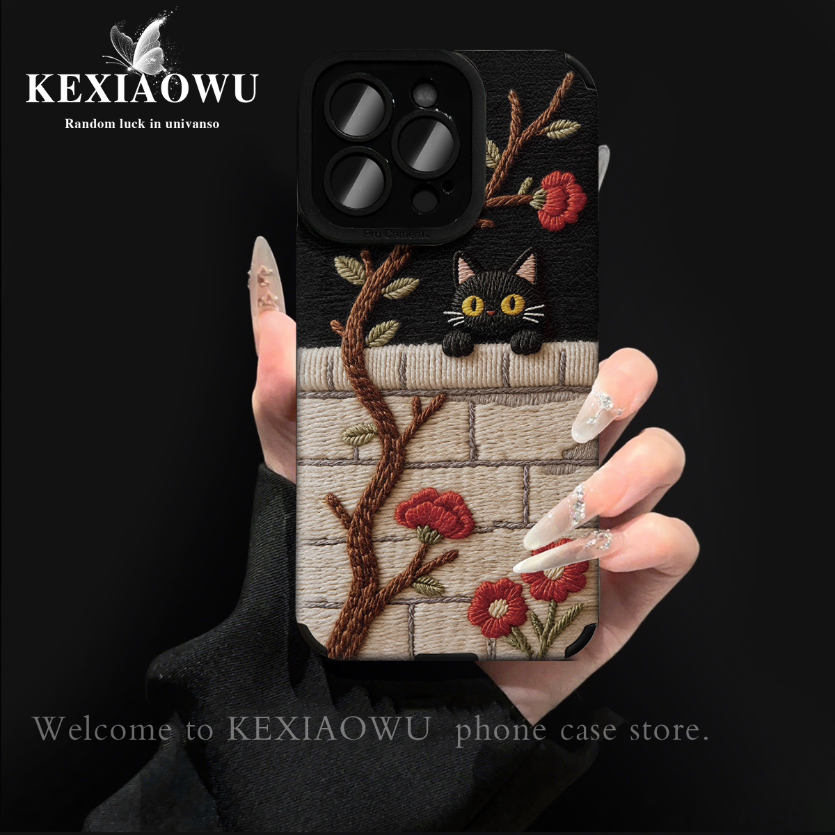 小米红米围墙小猫防摔手机壳