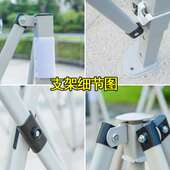 四周围布帐篷布加厚雨棚防雨蓬摆摊棚子遮阳棚伸缩式 四角伞折叠篷