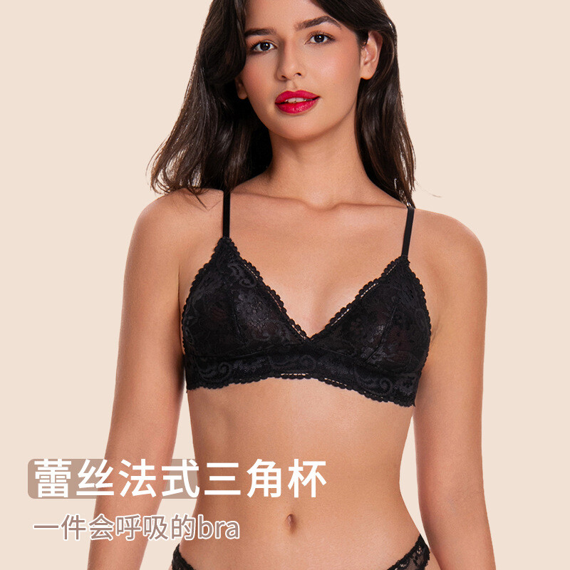 君鸿月欧美跨境亚马逊速卖通热卖大码情趣内衣文胸女式蕾丝胸罩