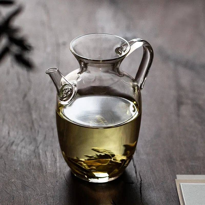 小青柑耐热玻璃壶宋壶泡专用茶具小茶壶家用泡茶器茶杯春茶公道杯