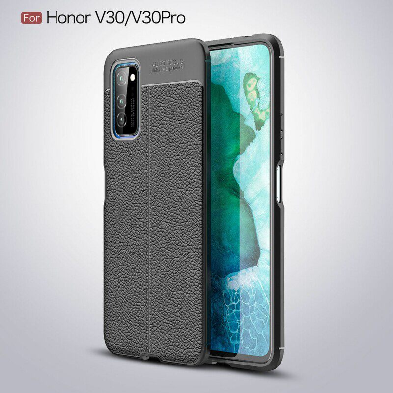 适用荣耀v30手机壳防摔oxf一an00外壳honor v30pro硅胶保护套华为oxf