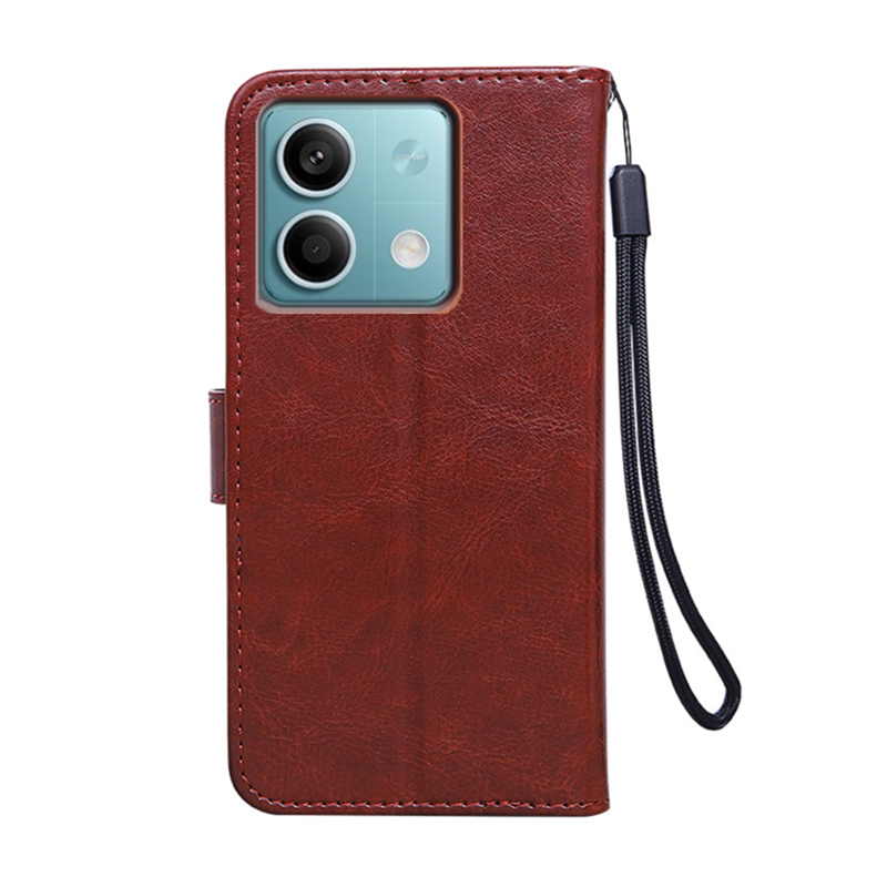 红米Note13RPro手机壳2311FRAFDC翻盖式皮套Redmi防摔插卡全包边