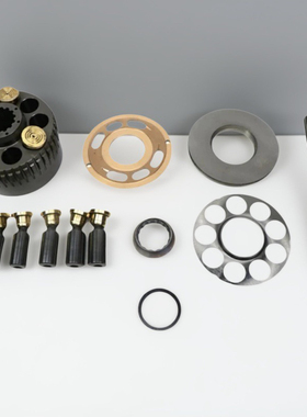 挖掘机配件液压泵散件泵胆平面九孔柱铜头斜盘变量柱塞川崎M2X120