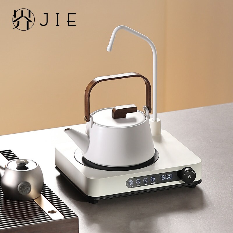 2025新款自动上水电陶炉煮茶器陶