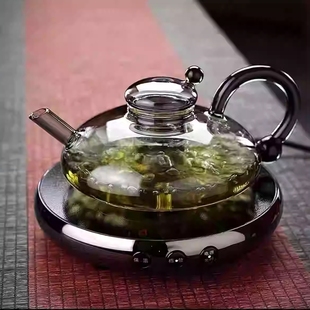 艾玛诗1300w电陶炉家用煮茶器超型电陶炉保温定时煮茶炉薄迷你小