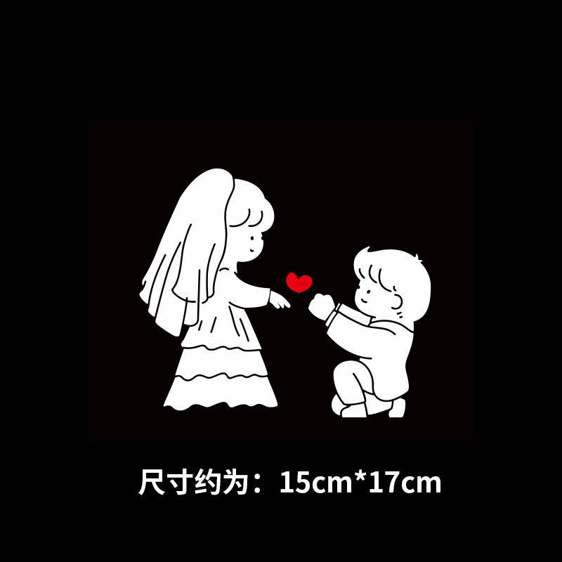 外贸 Respect for Bikers摩托车车贴汽车贴纸镭射雕刻车贴车身贴