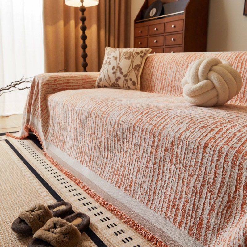 简约现纯色沙发盖布四季通用一片式全包沙发套罩垫级感沙发巾,居家布艺,沙发垫,淘宝优惠券,粉丝福利购,淘宝优惠卷