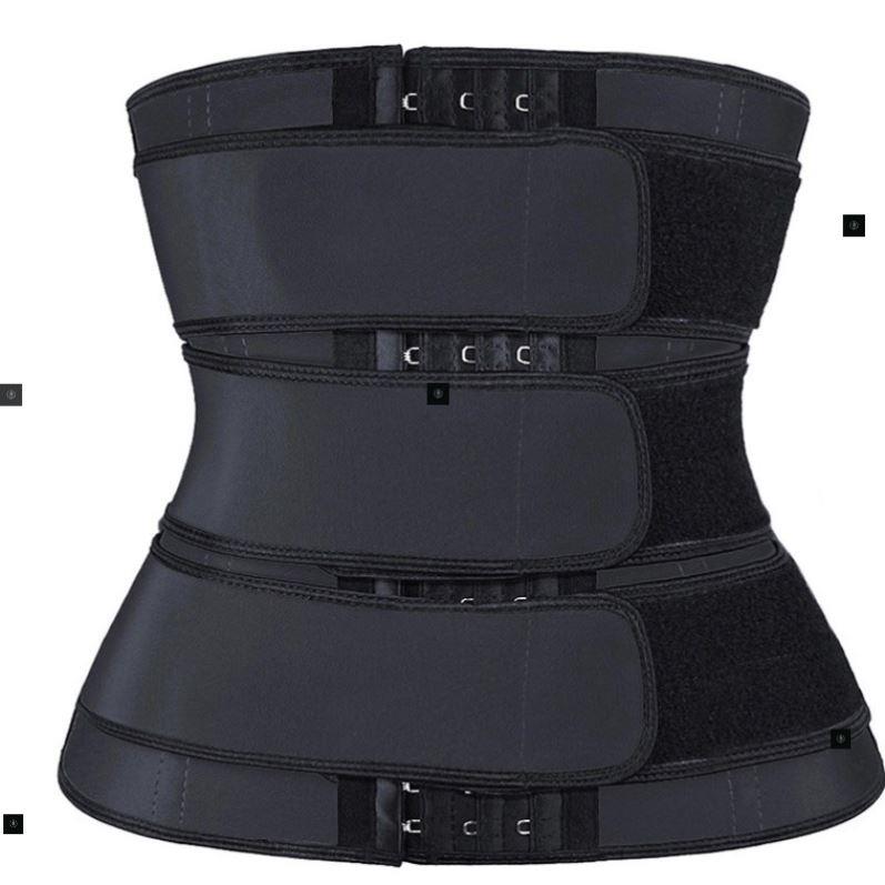 Neoprene Sweat Body Shaper Belts Three Waist Trainer Shaping