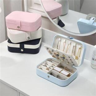 jewelry Box PU Leather Jewellery storage Earring Boxes