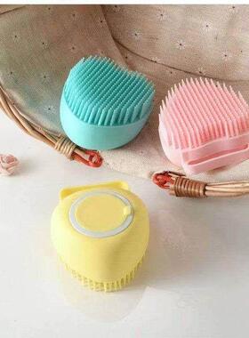 Bath Brush With Hook Soft Silicone Foot Brush Cleaning Mud D