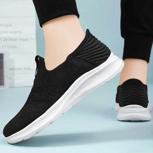 Women Orthopedic Walking Shoes with Arch Support Slip On
