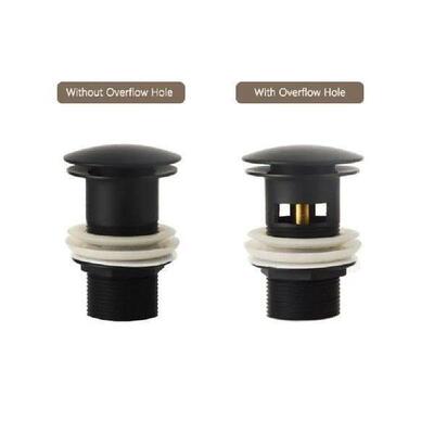 Slotted Unslotted Sink Drain Waste Stopper Waste Button