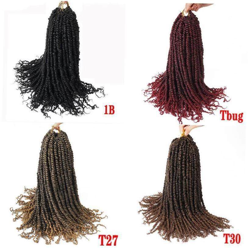 Pre-twisted Passion Twist Crochet Braids Hair欧美钩针发