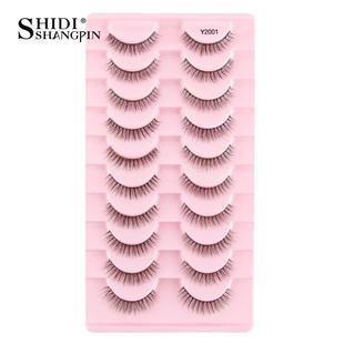 Lashes Cat Eye Eyelash False Eyelashes Extension 10Pairs