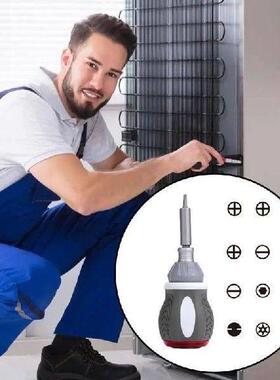 Ratchet Screwdriver Set Magnetic Retractable Ratcheting