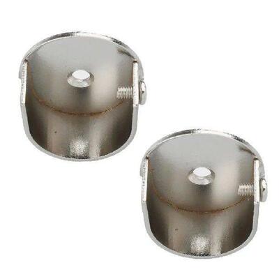 High Quality 2x Recess Bracket Curtain Rail Support Curtain