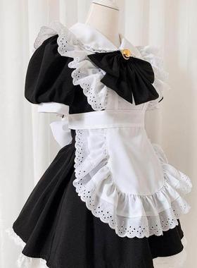 Black and white maid dress Princess Lolita dress女佣制服