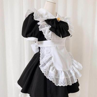 Black and white maid dress Princess Lolita dress女佣制服