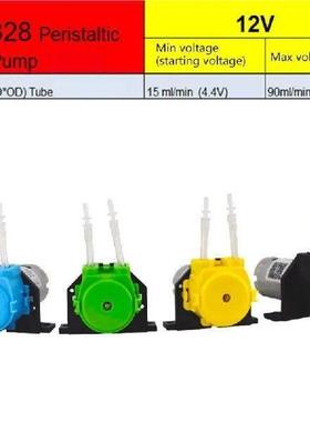 12V Peristaltic Pump Chemical Aquarium Dosing Tube for Head
