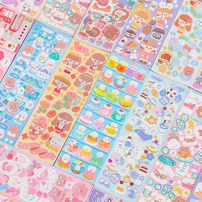 Kawaii Stickers for Kids Cute Stationary Aesthetic Diary Dec