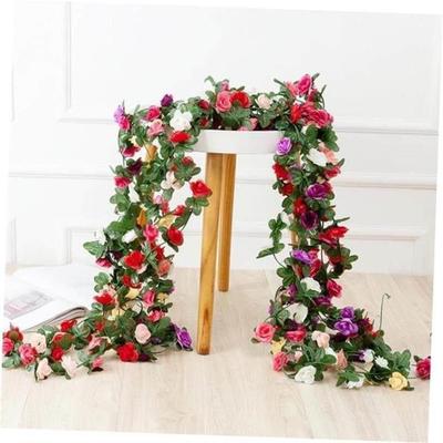 flowers artificial Rose Ivy fake Vine Wedding Decoration