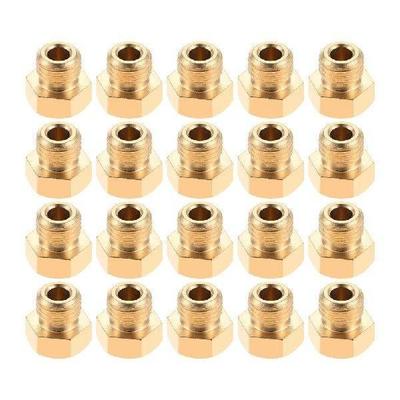 Convenient Replacement Solution Twenty Count Pack of Brass