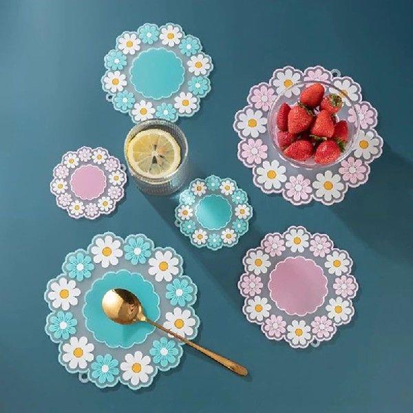 Silicone Tableware Insulation Mat Coaster Heat-insulated