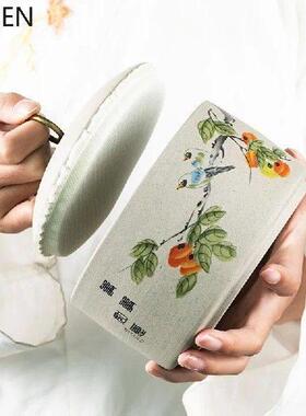 Retro Ceramic Storage Jars Household Tea Cans