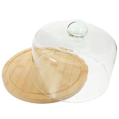 Cake Glass Cover Fresh-keeping Bread Displaying Teepee Tent
