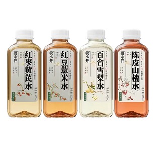悦小开元气水500ml饮品红豆薏米水红枣黄芪水山楂陈皮水饮料
